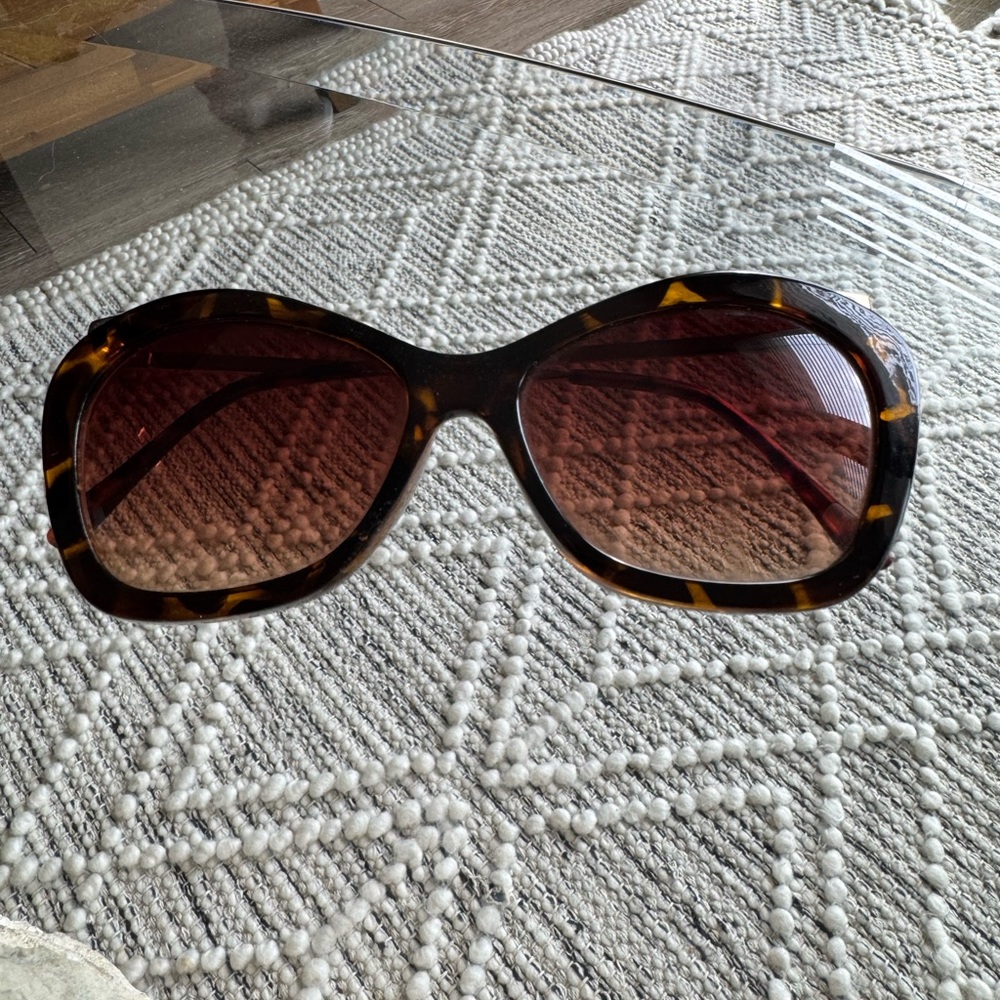 Free People Tortoiseshell Cateye Sunglasses